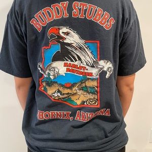 Harley Davidson 1993 Vintage Tee Shirt